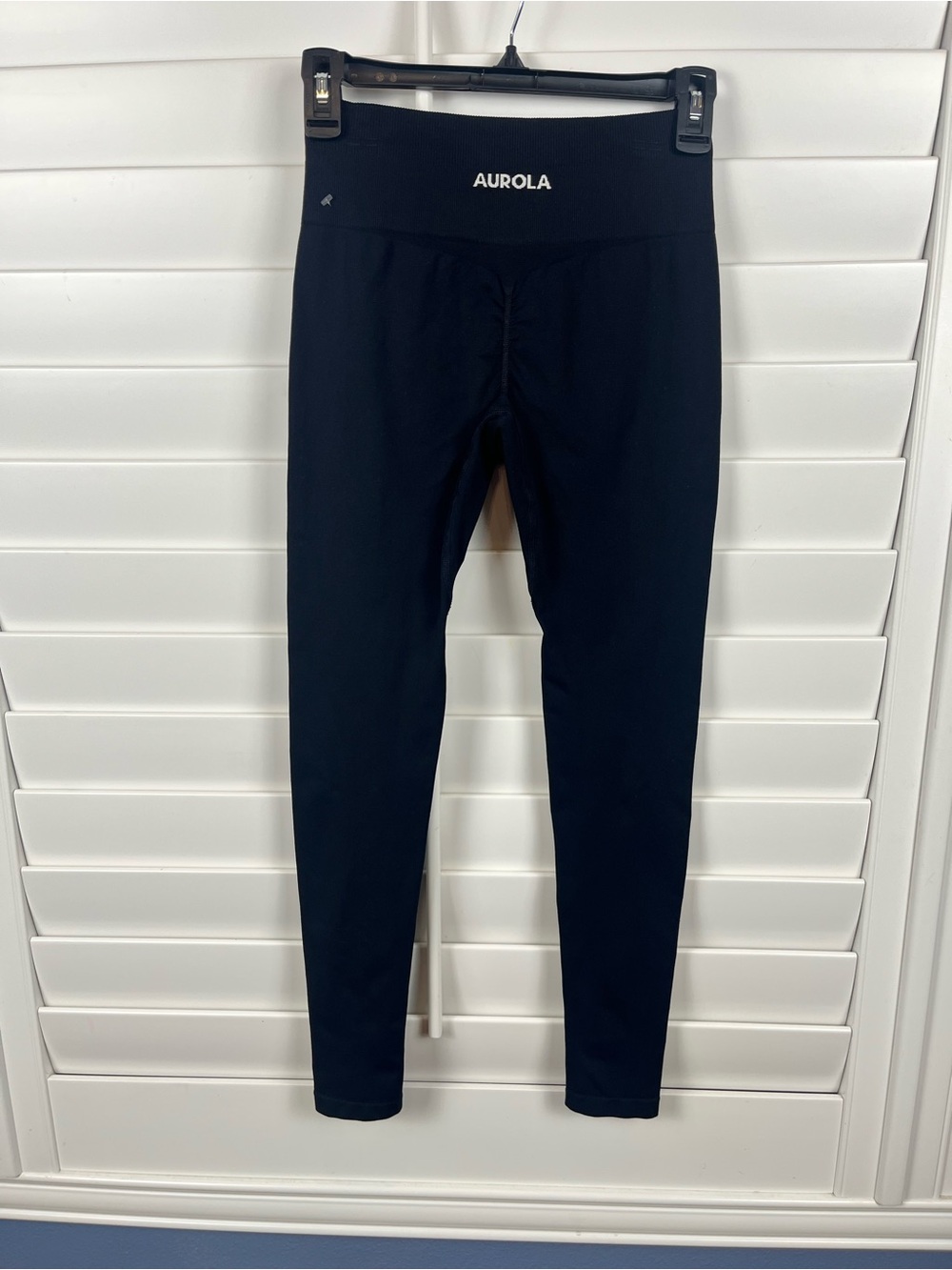 Aurola Black High-Rise Leggings Size SM - Picture 4 of 6